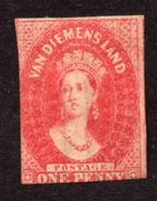 British Tasmania Yvert# 6 Mint Hinged - Ungebraucht