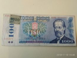 1000 Korun 1985 - Tschechoslowakei