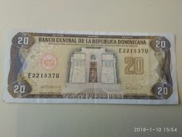 20  Pesos Oro 1988 - República Dominicana