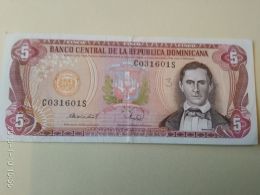 5  Pesos Oro 1995 - República Dominicana