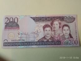 200 Pesos Oro 2007 - Dominicana