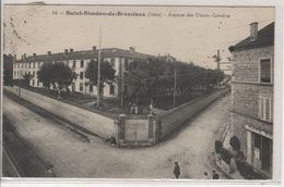 38_Isére_ St Siméon- De-Bressieux _ Av. Des Usines Girodons (1916 ) - Sonstige & Ohne Zuordnung