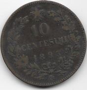 Italie - 10 Centesimi - 1893 - 1878-1900 : Umberto I