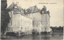 Cléré - Château De Champchevrier - Façade Nord - Cléré-les-Pins