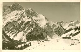 Kleinwalsertal - Mittelberg Mit Widderstein 1952 (003069) - Kleinwalsertal