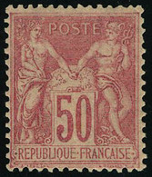 Neuf Sans Charnière N° 104, 50c Rose Type I Excellent Centrage Signé Calves - Other & Unclassified
