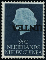 Neuf Sans Charnière 55c De Nouvelle Guinée Néerlandaise Surchargé UNTEA, Administration Des Nations Unies N° 14, Surchar - Other & Unclassified