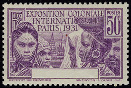 Neuf Sans Charnière N° 150a, 50c Exposition Coloniale, Sans Cameroun Dans Le Cartouche, T.B. - Other & Unclassified