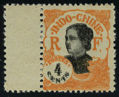Neuf Sans Charnière N° 103a, 4c Orange Double Impression Du Noir, T.B. Signé, Gomme Coloniale - Other & Unclassified