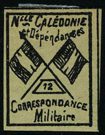 Neuf Avec Charnière Collection De 16 T. De Franchise Militaire De 1859, Tous Couleurs Différentes, 3ex Type Drapeau Tric - Other & Unclassified