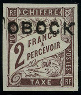 Neuf Avec Charnière N° 17, 2f Marron T.B. Signé - Other & Unclassified