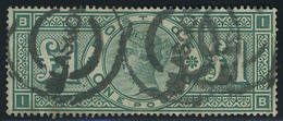 Oblitéré N° 105, 1£ Vert Obl Glasgow T.B. Signé Brun - Other & Unclassified