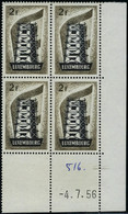 Neuf Sans Charnière N° 514/16, Europa 1956, Bloc De 4, Cdf, Superbe - Other & Unclassified