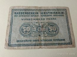 50 Pen 1919 - Estonie