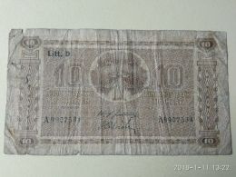 10 Markkaa 1939 - Finland