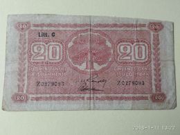 20 Markkaa 1939 - Finlande