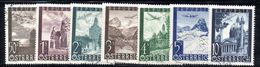 AUSTRIA 1947, POSTA AEREA Serie  Completa   (Unificato N. 57/53) - Usati