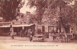 Le Pouliguen       44       Galerie De L'Océan Et Café De La Promenade         (voir Scan ) - Le Pouliguen