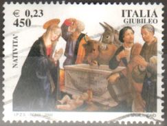 2000 Italia 2499 Giubileo Natività  Usata - 1991-00: Used