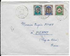 ALGERIE - 1950 - ARMOIRIES Sur LETTRE De ZERALDA => MENAT - Lettres & Documents