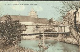 Blevy La Passerelle Sur La Blaise - Blévy