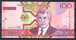 460-Turkmenistan Billet De 100 Manat 2005 AC343 Neuf - Turkmenistan