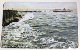 CPA Angleterre Margate Rough Sea 1912 - Margate