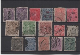 INDE  LOT DE TIMBRES - Verzamelingen & Reeksen