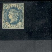 Spain1862:Edifil57(*) Mng* Cat.Value51Euros($60) All 4 Margins Are Present. - Nuevos