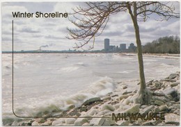 Winter Shoreline, MILWAUKEE, Used Postcard [20772] - Milwaukee