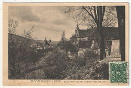 SCHMALKALDEN I. Thür. - Blick Auf Wilhelmsburg Und Kirche - Schmalkalden