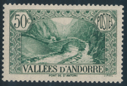 ANDORRA 1937- 43 PONT DE ST. ANTONI 50c - Yvert 65**MNH - Nuevos