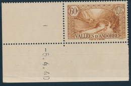 ANDORRA 1937- 43 PONT DE ST. ANTONI 60c - Yvert 67**MNH - Nuevos