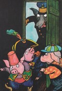 Tomi Ungerer , Les Trois Petits Cochons - Ungerer