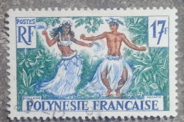 POLYNESIE - YT N°10 - Danseur Tahitiens - 1958/60 - Gebraucht