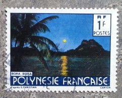 POLYNESIE - YT N°321 - Paysage / Bora Bora / Cartor - 1988 - Oblitérés