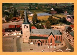 Bocholt - Luchtopname - De Kerk - Vieilles Voitures - Uitg. SCHETZ - CIMCROME - CIM - Color - Bocholt