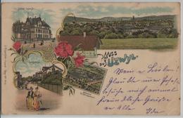 Gruss Aus Uzwyl Uzwil - Schönthal, Hotel, Bühler's Etablissement - Litho No. 1273 - Uzwil