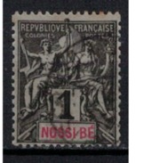 NOSSI BE       N°  YVERT     27   ( 3 )              OBLITERE       ( O   1/60  ) - Used Stamps