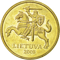 Monnaie, Lithuania, 10 Centu, 2008, TTB+, Nickel-brass, KM:106 - Litouwen