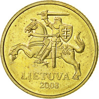 Monnaie, Lithuania, 10 Centu, 2008, TTB+, Nickel-brass, KM:106 - Lithuania