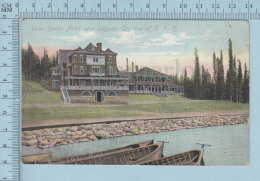 Lac Louise Alberta Canada - Lake Louise Hotel By A. Morill, Used In 1903 - CPA - Lake Louise