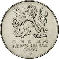 Monnaie, République Tchèque, 5 Korun, 2008, TTB, Nickel Plated Steel, KM:8 - Czech Republic