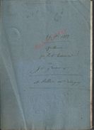 VILLENEUVE LE COMTE 1913 ACTE QUITTANCE VENTE D UNE MAISON JEANNE GENEVIEVE MAZIÉ GARNIER : - Manuscripts