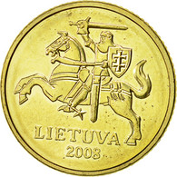 Monnaie, Lithuania, 10 Centu, 2008, SUP, Nickel-brass, KM:106 - Litouwen