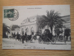 Gare P.L.M. 1907 (Paris,Lyon,Marseille) - Transport Ferroviaire - Gare