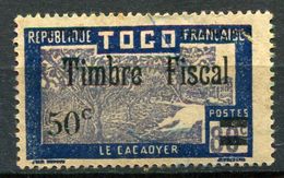 TOGO TIMBRE FISCAL N°72 - Used Stamps