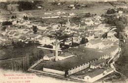 CPA - GRANGES (88) - Vue Aérienne Du Bourg Et De L'Usine Dans Les Années 20 - Granges Sur Vologne