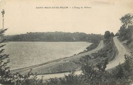 SAINT NICOLAS DU PELEM -l'étang Du Péllinec. - Saint-Nicolas-du-Pélem