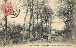 SANCERGUES - Route De Saint Martin. - Sancergues